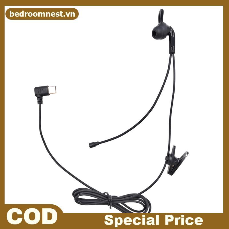 PHÒNG 1 Cái Cho V6 Pro V4C Plus Q8 F6 V7 Judge Ear Inte Tai Nghe Type-C Giao Diện USB-C Trọng Tài Ta