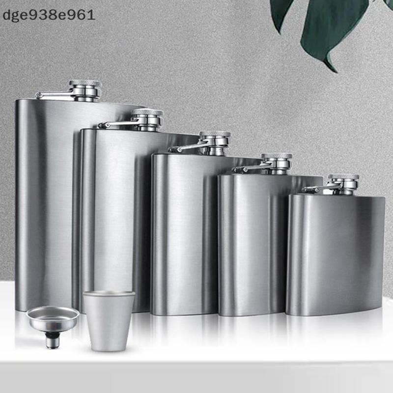 DGE 1 4 5 6 7 8oz xách tay mini thép không gỉ rượu Hip Flask cho Chai du lịch Whisky chai Mug Flask.