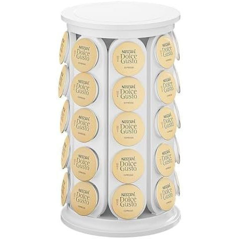 SAVARI Coffee Pod Storage Carousel Holder Organizer Tương thích với 40 Keurig K-Cup Pods (Đen)
