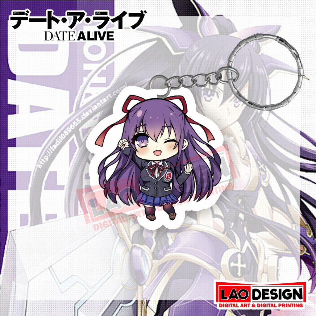Gantungan Kunci Tohka Yatogami Date A Live - Gantungan Kunci Date A Live - Gantungan Kunci Anime -
