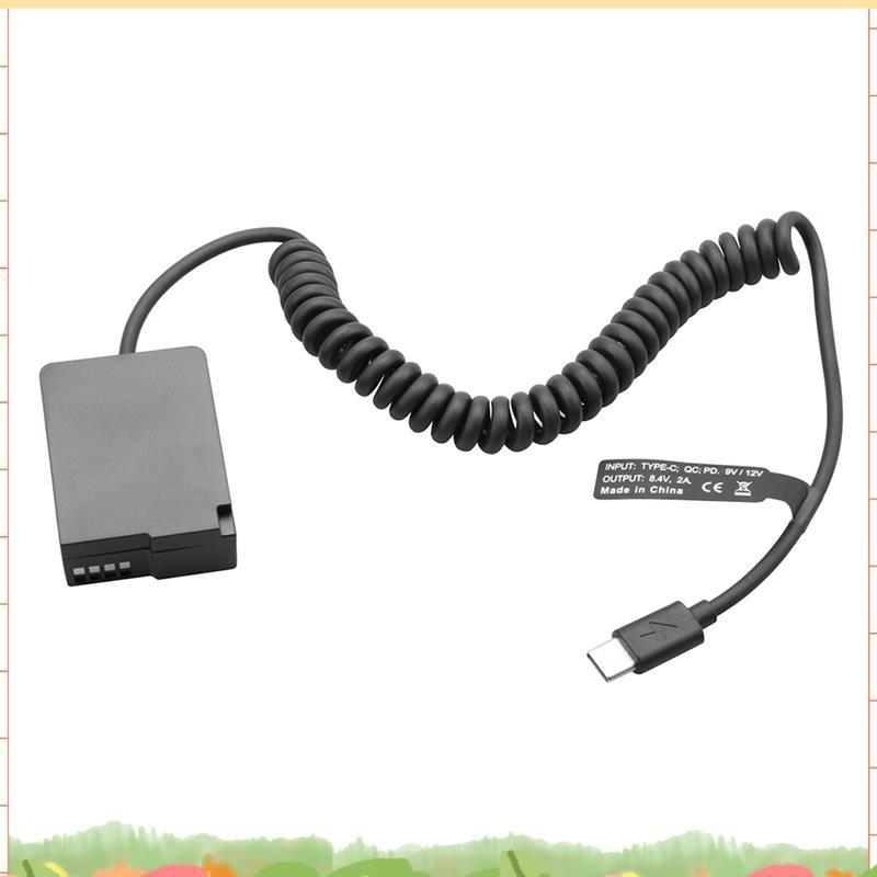 DMW-BLC12 Pin Giả DMW-DCC8 PD USB-C Khớp Nối Phụ Kiện Cho GX8 FZ1000 FZ300 FZ200 G6 G7 G80 G81 G85 G