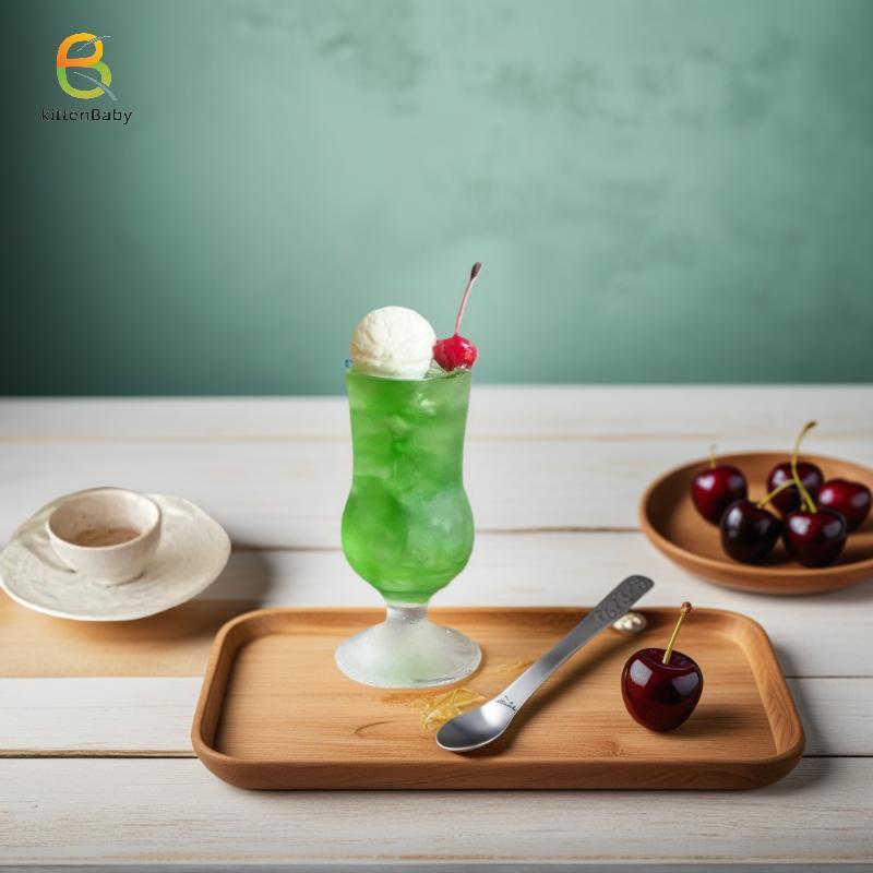 [Baby-t] 1 Cái Nhà búp bê thu nhỏ Cửa hàng trà Mini Honeydew Soda Hami Melon Ice Cream Cup Model Giả