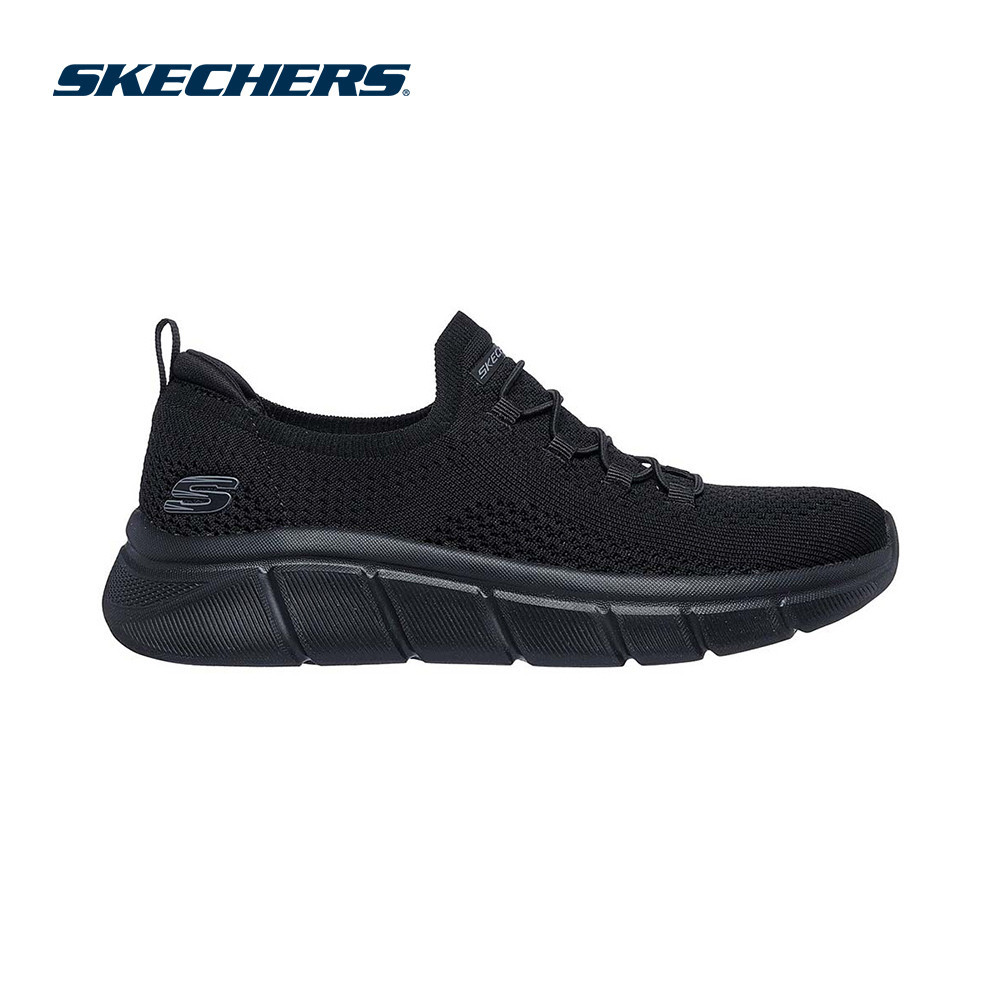 Giày Thể Thao Nữ Skechers BOBS Sport Flex Flow Jaunty Spring Thường Ngày - 898034-BBK Memory Foam