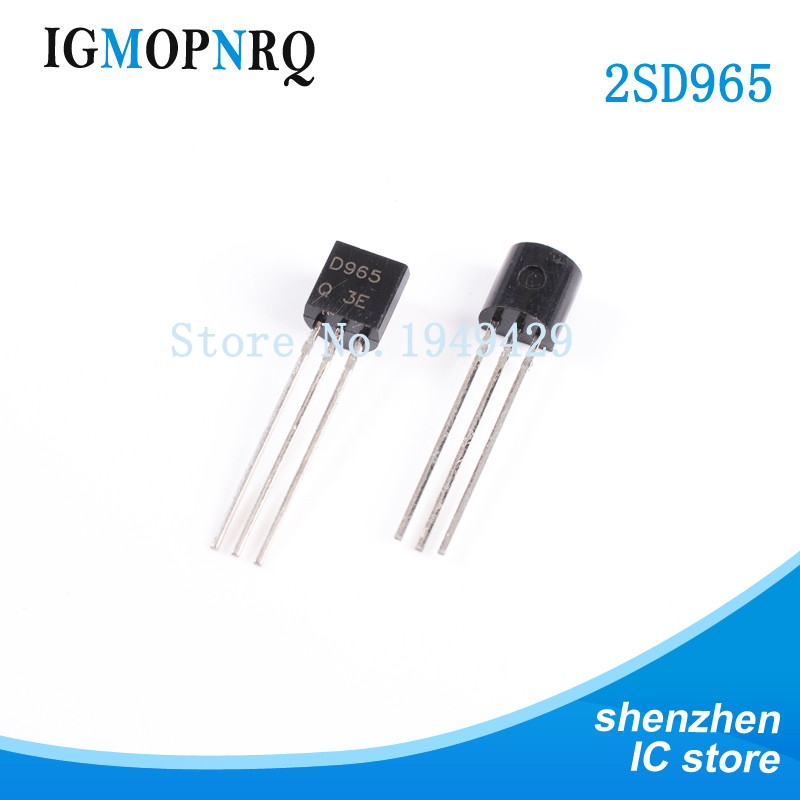 50 CÁI 2SD965 TO-92 D965 Giao hàng nhanh mới