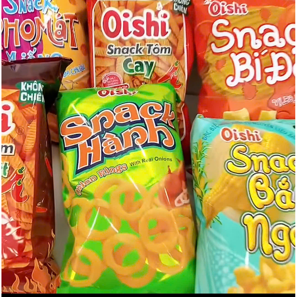 [GÓI SIÊU TO KHỔNG LỒ 110G] Bim bim Oishi đủ 8 vị hàng chính hãng