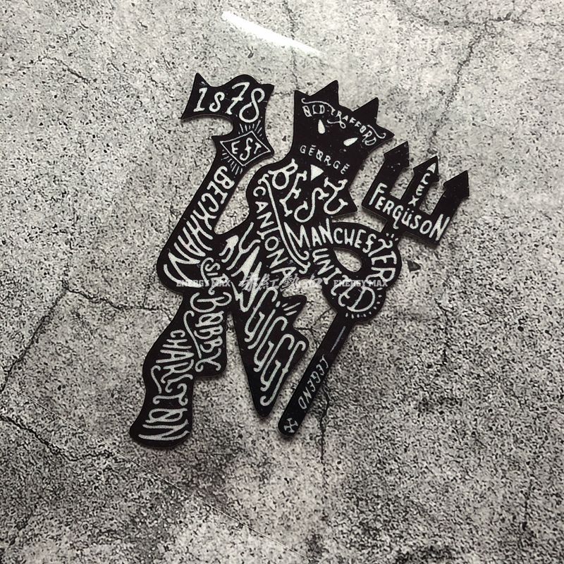 Nhãn dán xe siêu nhân Anh B Fei Qingmu Greenwood Rashford Machael Vanderbeck