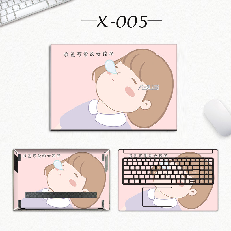 ASUS ROG Strix G16 2025 G614 ACD Không Dư Lượng Máy Tính Laptop Cắt Sẵn Decal Da Vinyl Notebook Miến