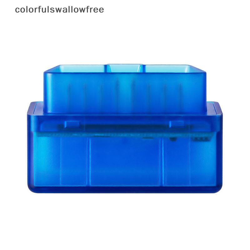 Colourswallowfree Elm327 Code Reader Obd2 Scanner 2.1 Công cụ sửa chữa ô tô có thể gập lại ABC