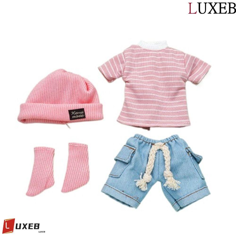 Quần áo búp bê LUXEB 30cm, Vải búp bê đầy màu sắc Thích hợp cho quần áo búp bê 12 inch, Bộ quần áo b