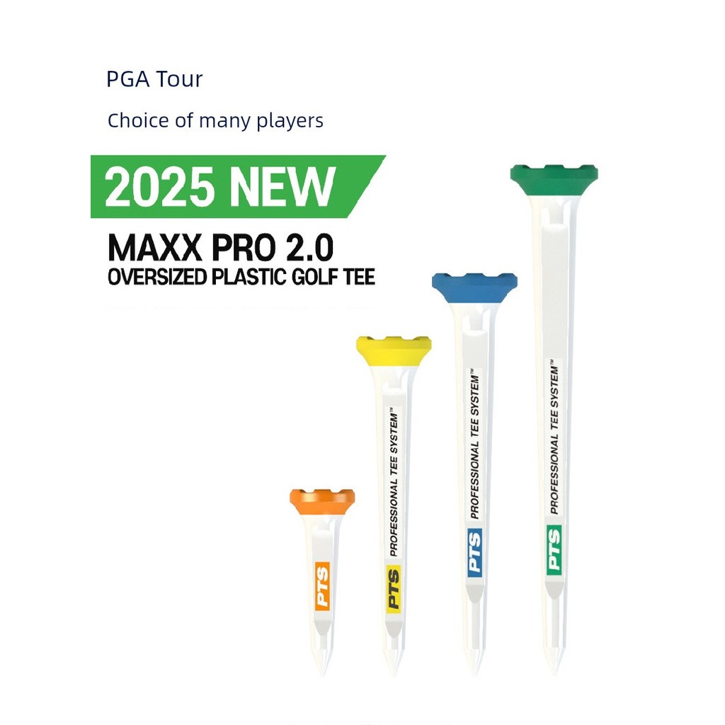 American Pride Golf Tee Nhựa Bóng Móng Tay PGA Bóng Chuyên Nghiệp PTS Series Golf Giá Đỡ 25 Kiểu