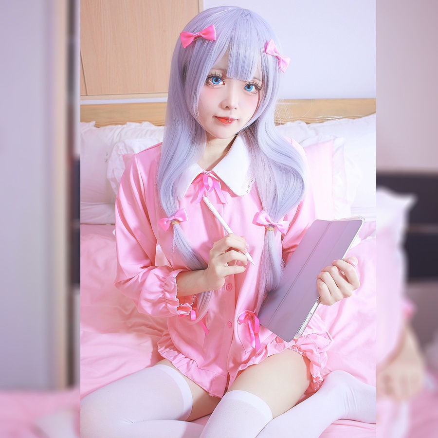 Eromanga Sensei Izumi Sagiri cosplay trang phục áo ngủ phù hợp Halloween và Noel - Phục vụ anime và 