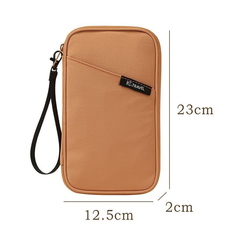 New Product#Passport Holder Multi-Functional Portable Document Bag for Travel Abroad Business Trip T
