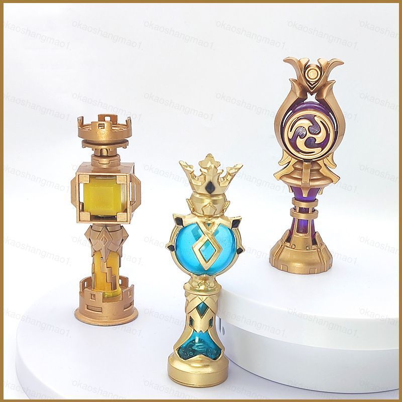 HK1 Genshin Tác Động Gnosis Mô Hình Búp Bê Venti Beelzebul Zhongli Nhiều Mũi Kim Loại Hành Động Hình