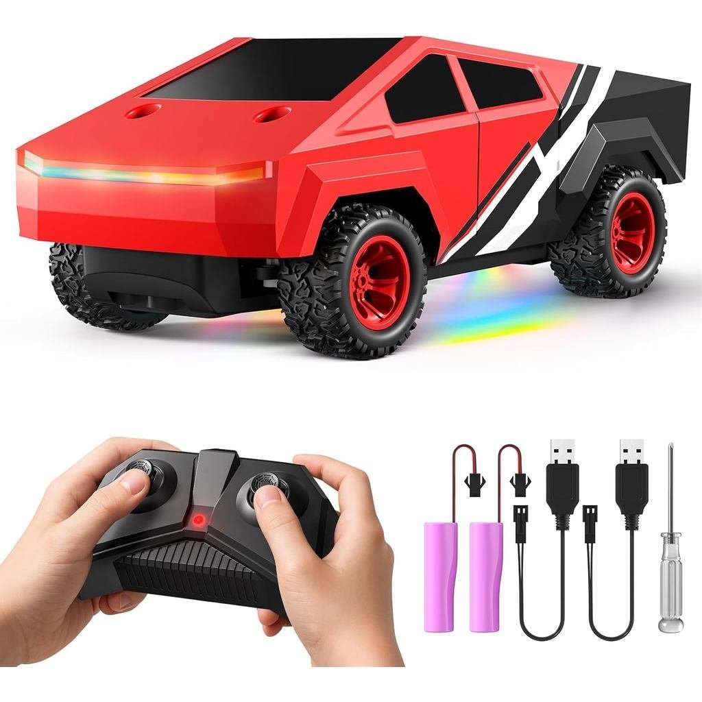 HOMETALL Xe điều khiển từ xa RC Trucks - 2WD RC Truck Toy RC Cars cho mọi địa hình, tỷ lệ 1 / 24 Pic