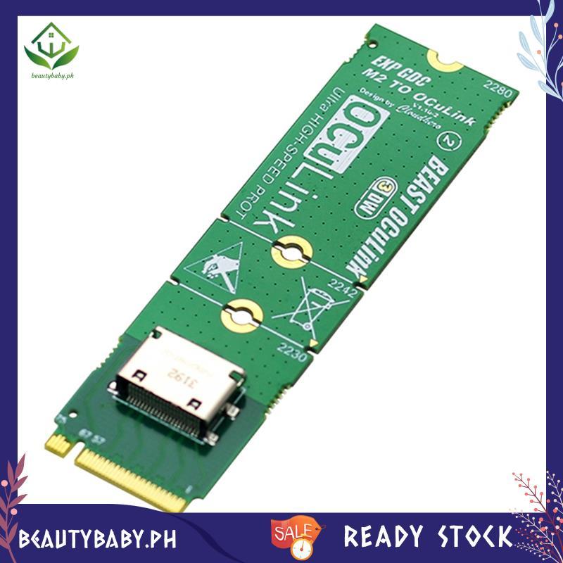 [beautybaby.ph] NVME M.2 M Key to OCuLink Adapter cho đế GPU OCULINK Máy tính xách tay Mini sang thẻ