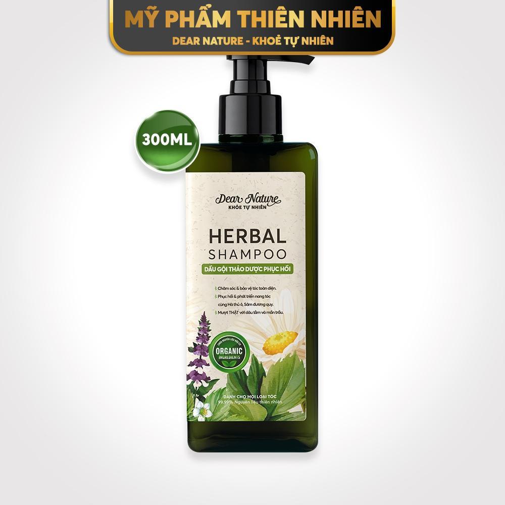Dầu gội thảo dược phục hồi Dear Nature - HERBAL SHAMPOO