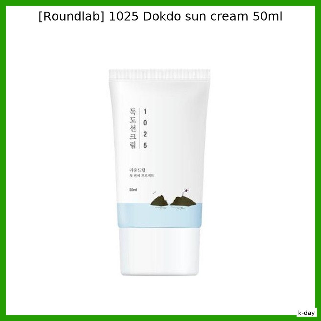 [Roundlab] 1025 Kem chống nắng Dokdo 50ml / Kem chống nắng Hàn Quốc / Bảo vệ nhẹ của k-day