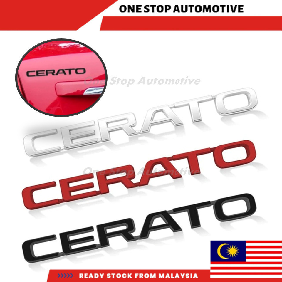 KIA CERATO K3 3D Thiết Kế Kim Loại Phong Cách Logo Biểu Tượng Cho Kia K3 Đuôi Trunk / manufactor