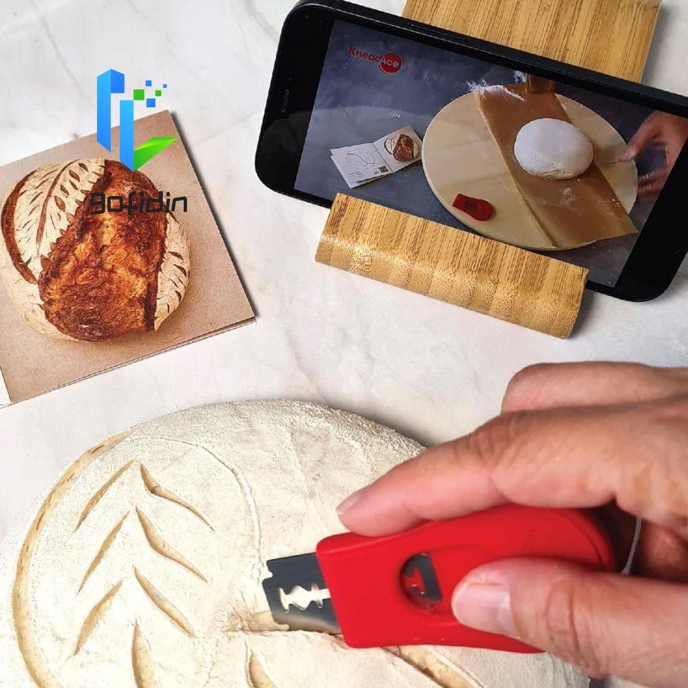 GOFIDIN 2 chiếc Máy cắt tỉa bánh mì, Máy cắt bột đậu nành Mini, Có thể mở rộng di động với máy cắt t