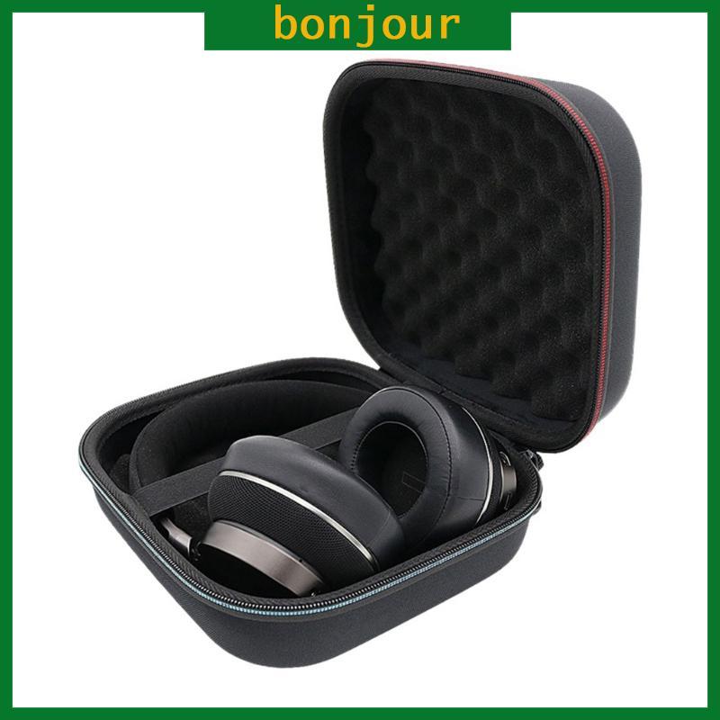 BON Túi đựng đồ di động Vỏ đựng tai nghe Lớp lót mềm cho FoKus Apolo Đen