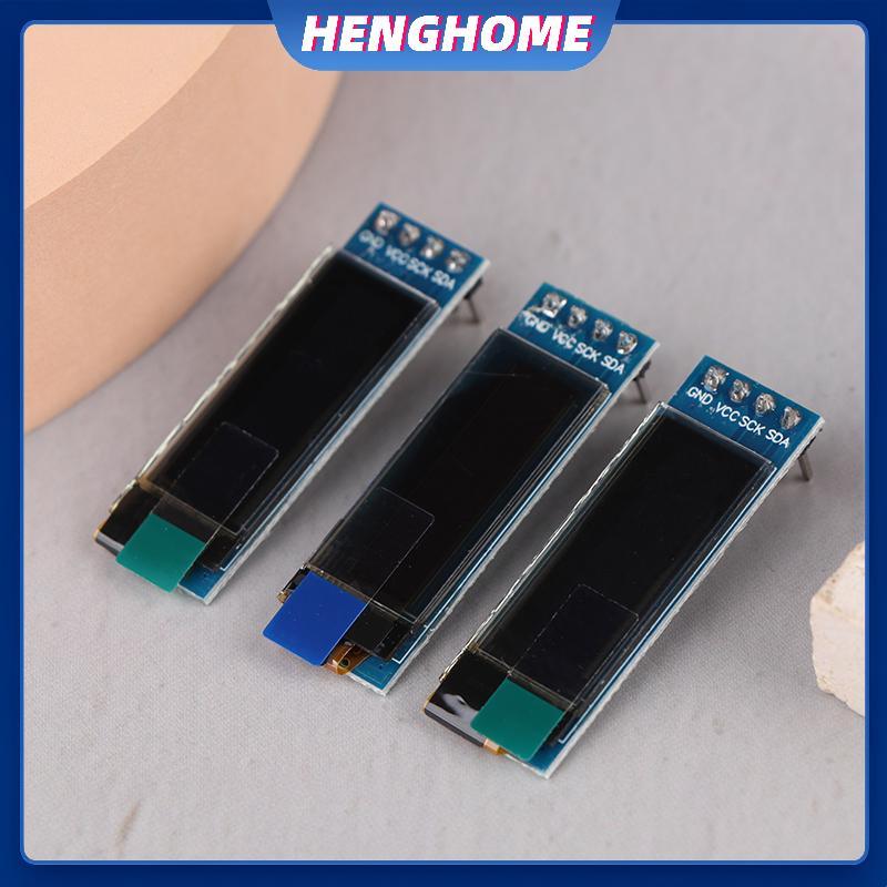 HENGHOME 1 Mô-đun hiển thị OLED 0,91 Inch Trắng / xanh OLED 128X32 Màn hình LED LCD SSD1306 12832 0,