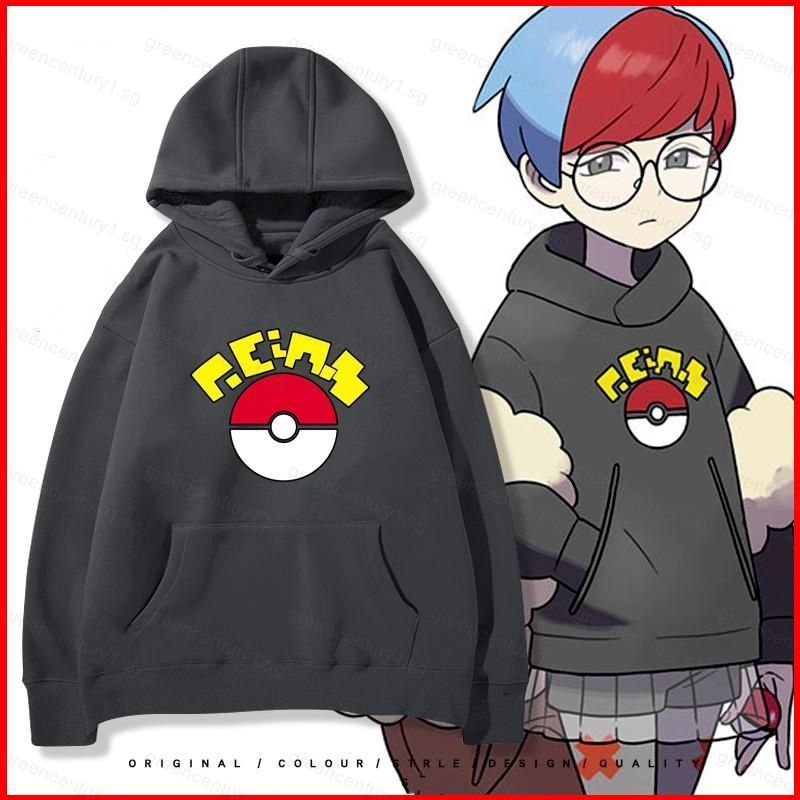 GC1 Pokemon Penny Áo Khoác Anime Áo Unisex Dài Tay Top GC1