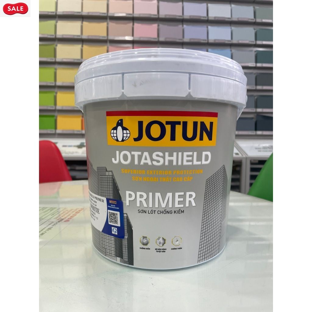 Lon 5L - Sơn lót chống kiềm ngoại thất cao cấp Jotashield Primer