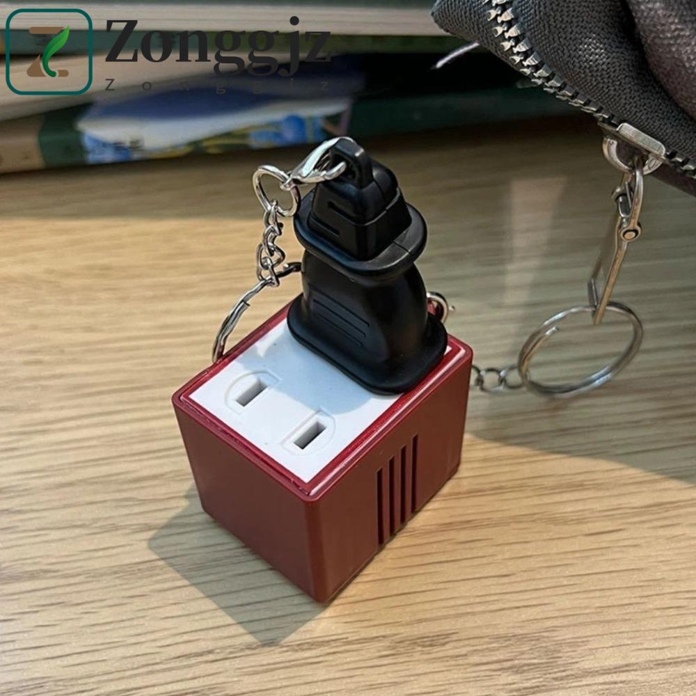 Zonggjz Nhẫn chìa khóa cặp đôi ZONGGJZ, I Love You Baby Is Calling You Sound Móc khóa, Túi trang trí