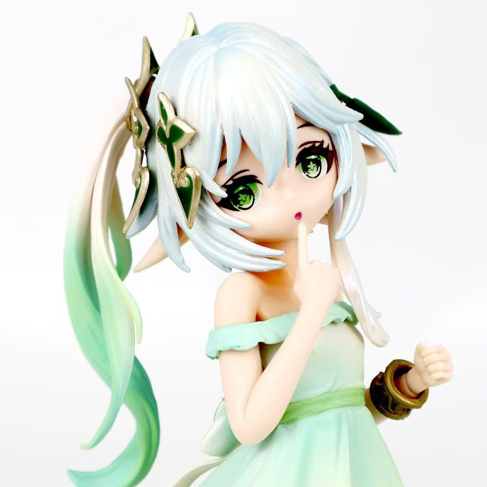 Genshin Impact Nahida Action Figure 20CM Anime animation game little mascot girl grass king doll tab