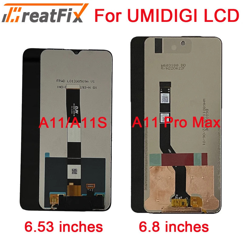 Dành Cho UMIDIGI A11 Pro Max Màn Hình LCD Màn Hình Cảm Ứng Lắp Ráp Ban Đầu Cho UMIDIGI A11Pro Max Mà