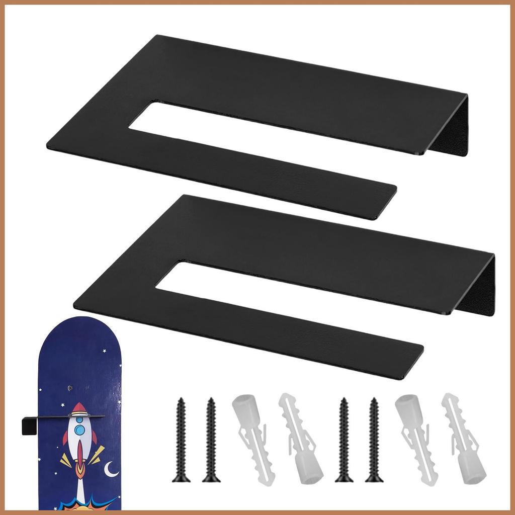 Ván Trượt Treo Tường Dangling Longboard Giá Trưng Bày 2x Có Thể Tái Sử Dụng Longboard Giá Đỡ Đồ Dùng