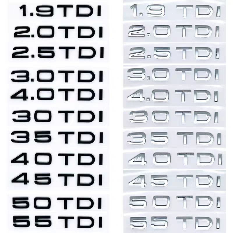 [Sline miễn phí] Thích hợp cho Audi Audi Audi Audi Car Logo Nhãn Word Logo Sửa đổi A3 A4 A5 A6 A7 A8