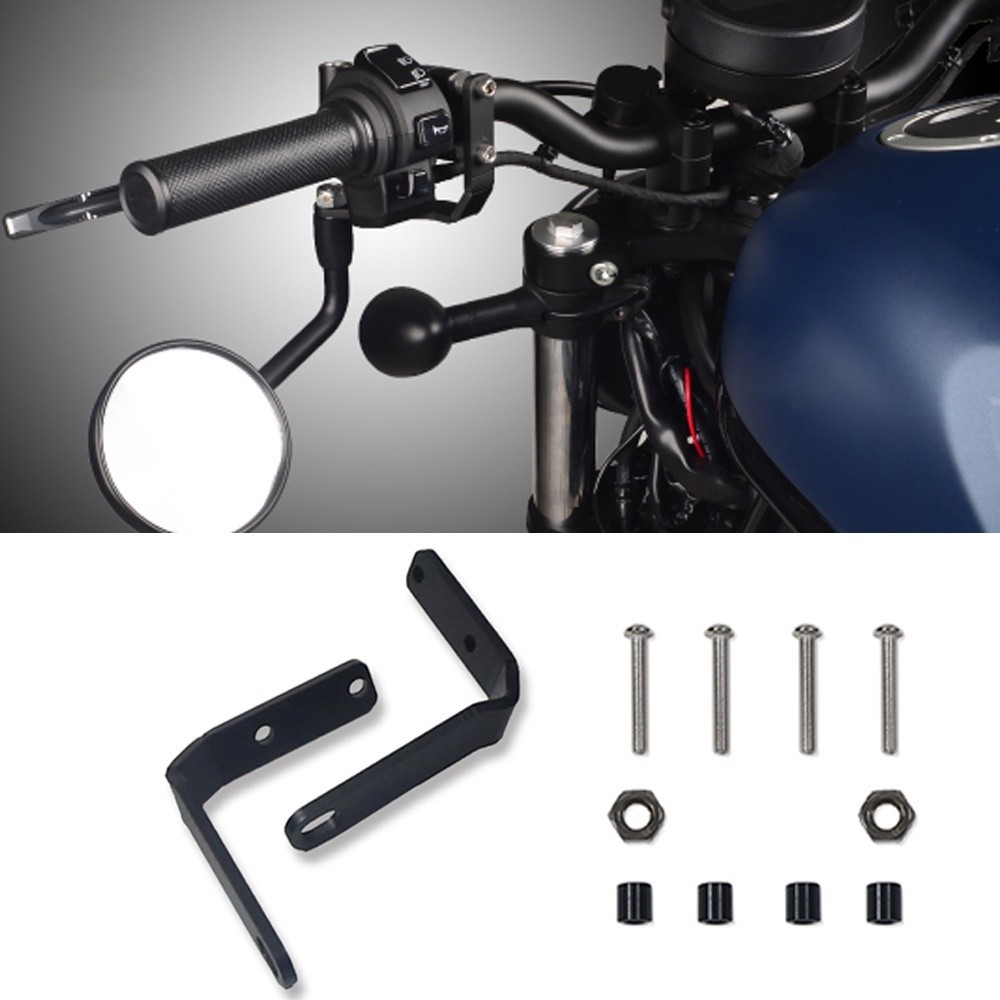 Rebel500 Tay Lái Xe Máy Phía Sau Gương Bên Chiếu Hậu Chân Đế Phụ Kiện Dành Cho Xe Honda CMX 500 300 
