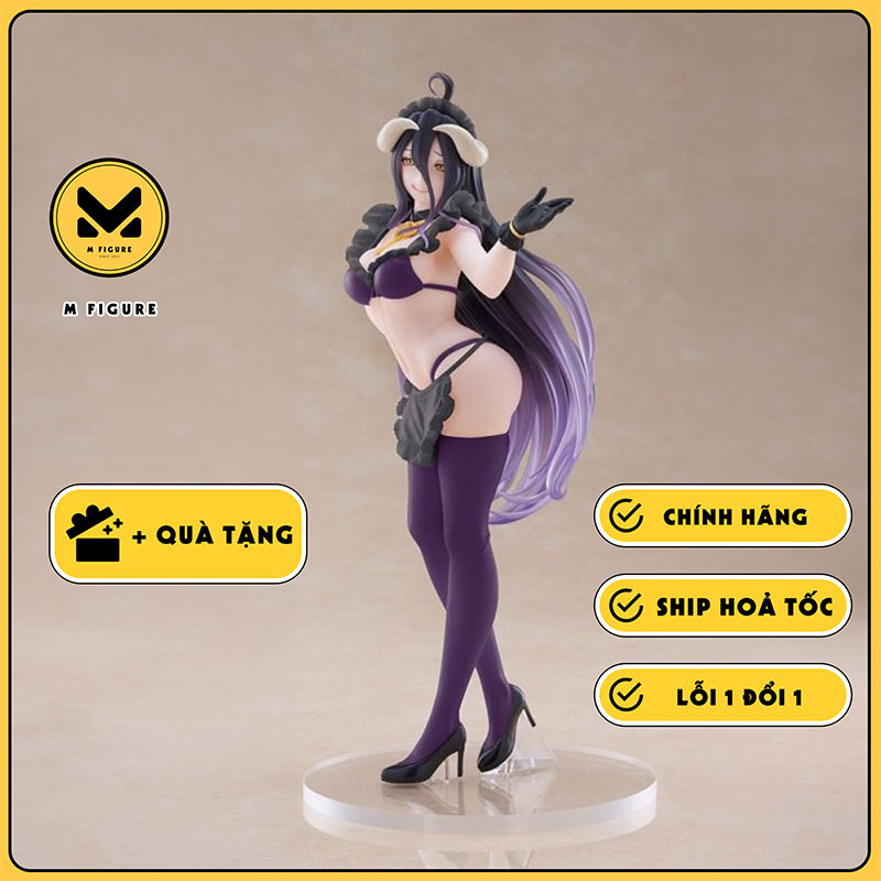 MÔ HÌNH Albedo - Overlord IV - Coreful Figure - Maid ver., Renewal (Taito) FIGURE CHÍNH HÃNG