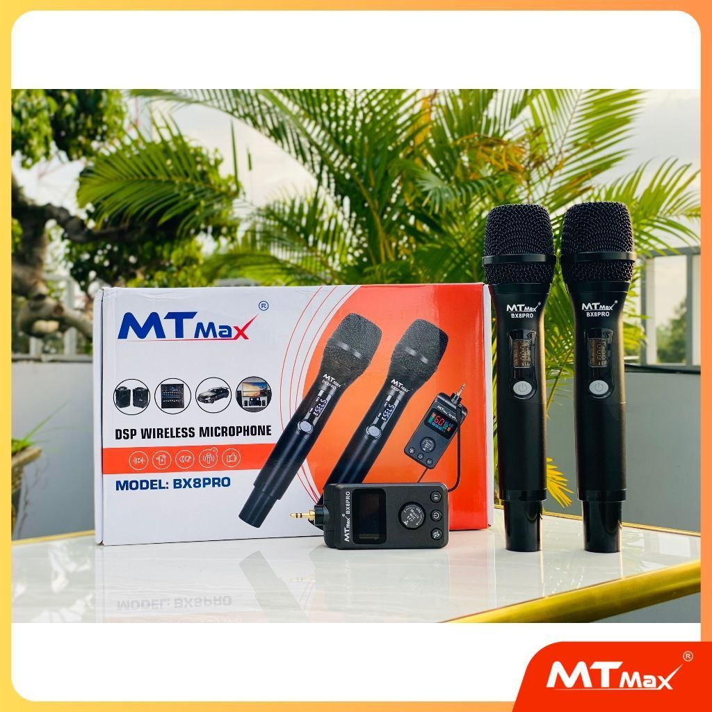 Micro karaoke đa năng BX8 Pro Dành cho loa tivi,vi tính, loa hãng, loa kéo, loa ô tô