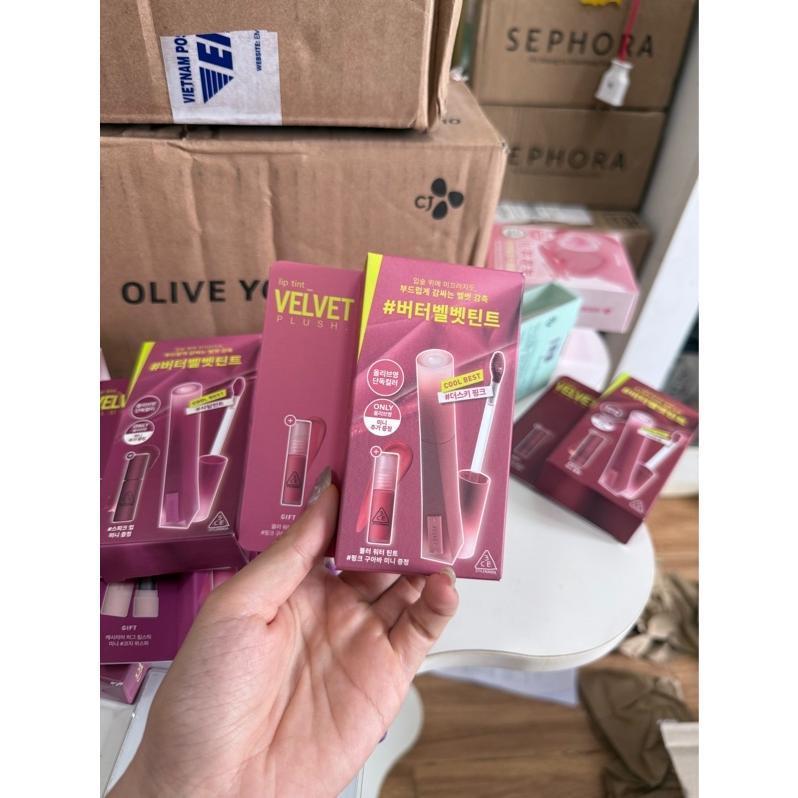 Set son velvet plus Dusky Pink + Pink guava