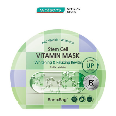Mặt Nạ Banobagi Stem Cell Vitamin Mask Whitening and Relaxing Revital 30g