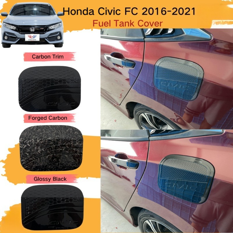 Vỏ bảo vệ nắp bình xăng Honda Civic FC 2016-2021 cho Honda Civic FC
