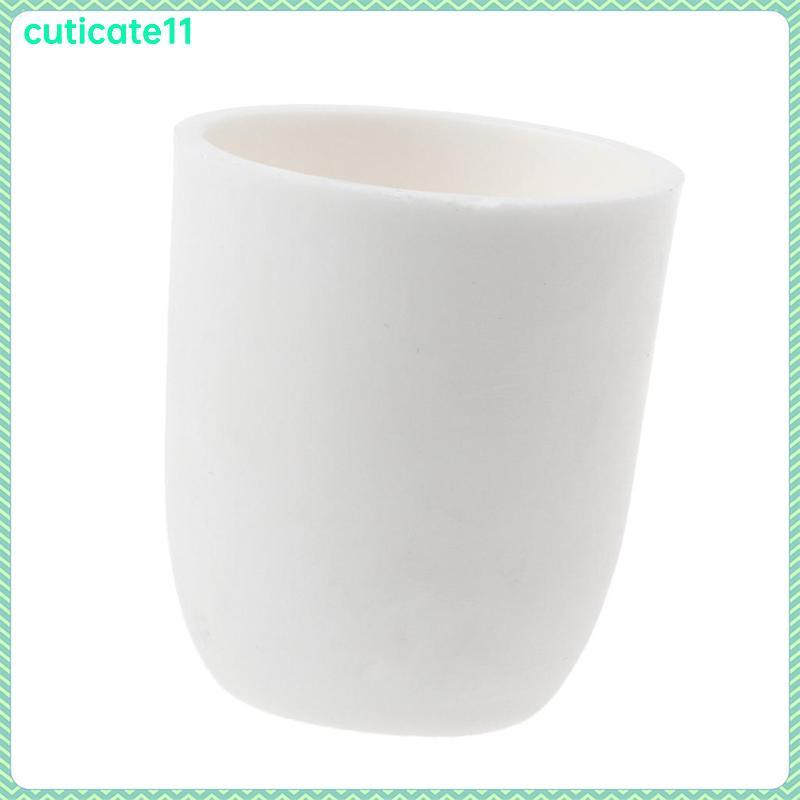 99% Al2O3 Alumina Phòng thí nghiệm hình trụ Nồi nấu chảy Bình chứa 20ml -150ml