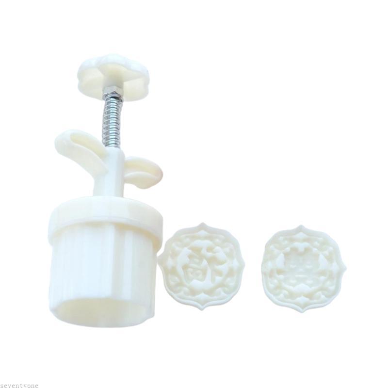 SV 50g Nhân Vật Trung Quốc Hình DIY Bánh Trung Thu Tem Khuôn Bánh Trung Thu Với 2 Tem