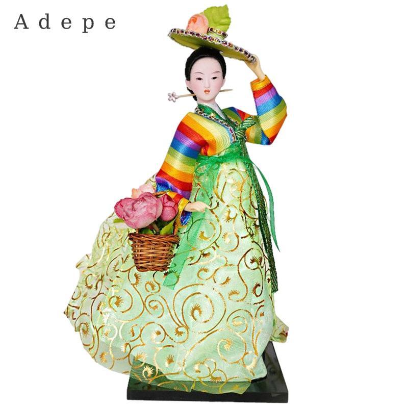 Geisha Hình Hanbok Geisha Búp Bê Nữ Nhân Vật Geisha Cô Gái Sưu Tập Nhân Vật
