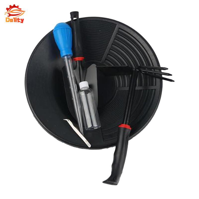 Bộ chảo vàng Panning Bedrock lộ lý tưởng cho người mới bắt đầu khai thác dễ dàng hơn