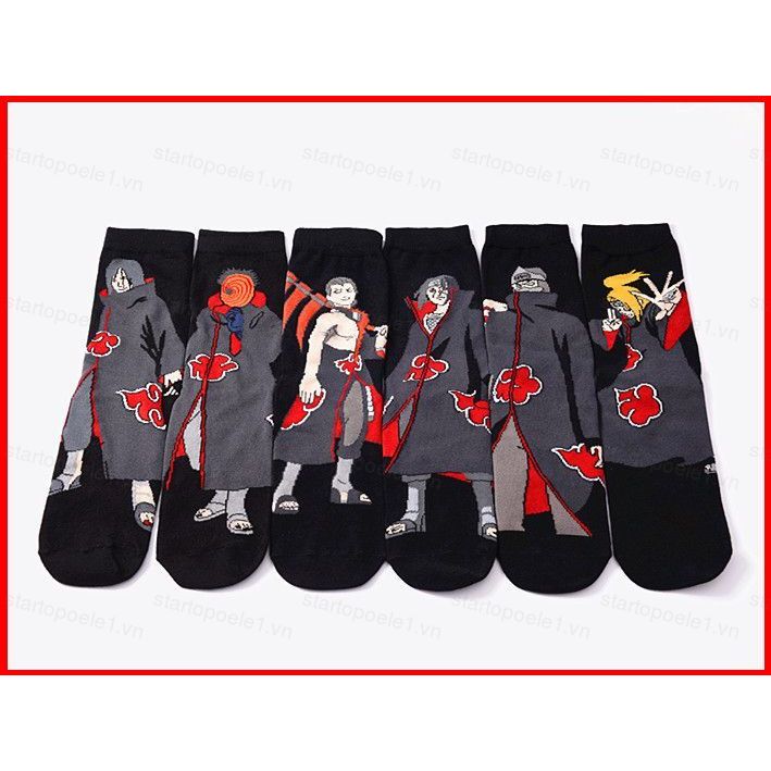 NARUTO Tất Akatsuki Người Lớn Pein Konan Sasuke Itachi Orochimaru Sasori Deidara Hidan Đỏ Snug Ấm Áp