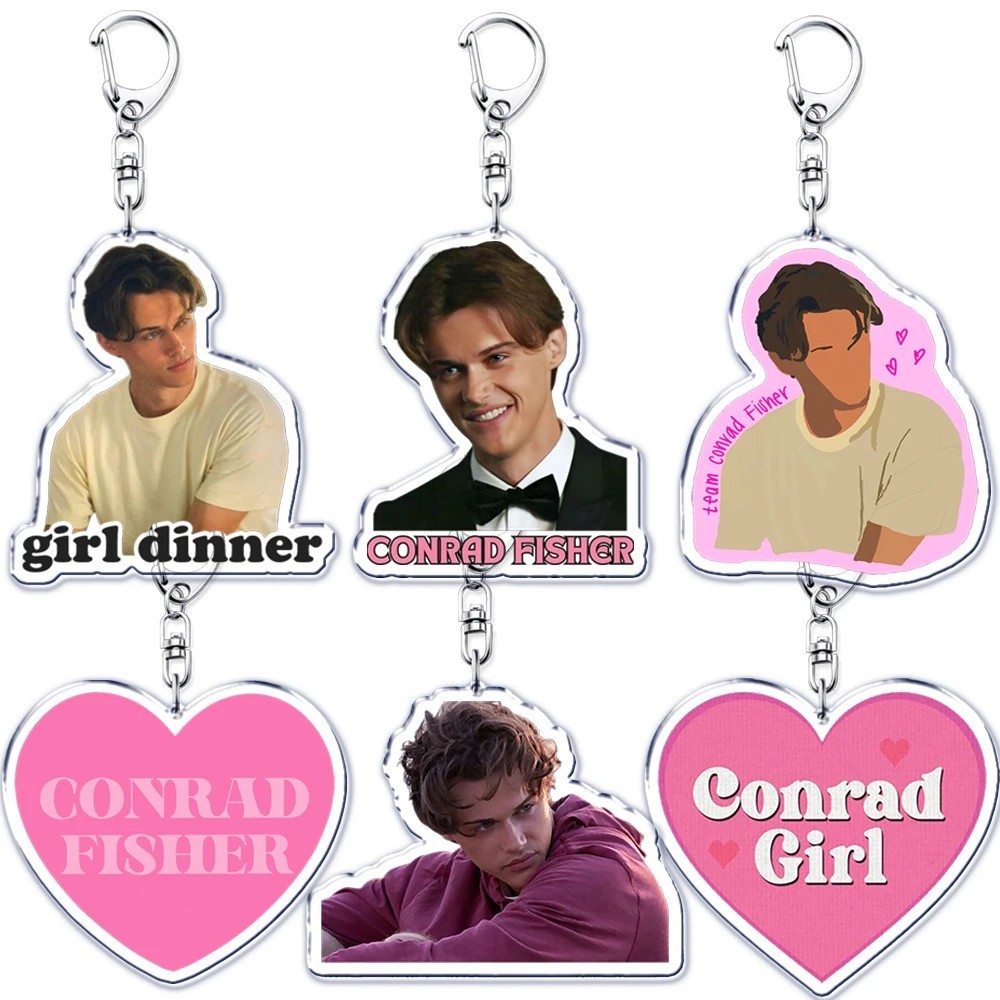 Móc khóa Acrylic Conrad Fisher phim The Summer I Turned Pretty TSITP mẫu Team Conrad Fisher trang tr