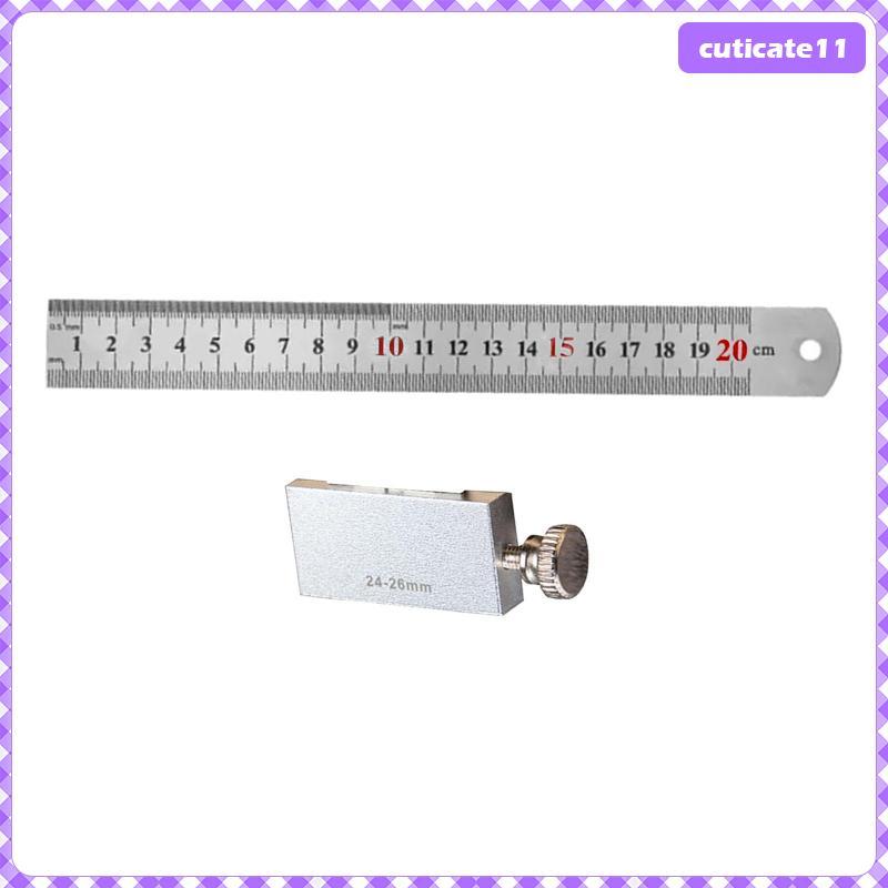 Thước có khối truy tìm, thiết kế kim loại, được trang bị Cursor định vị cho