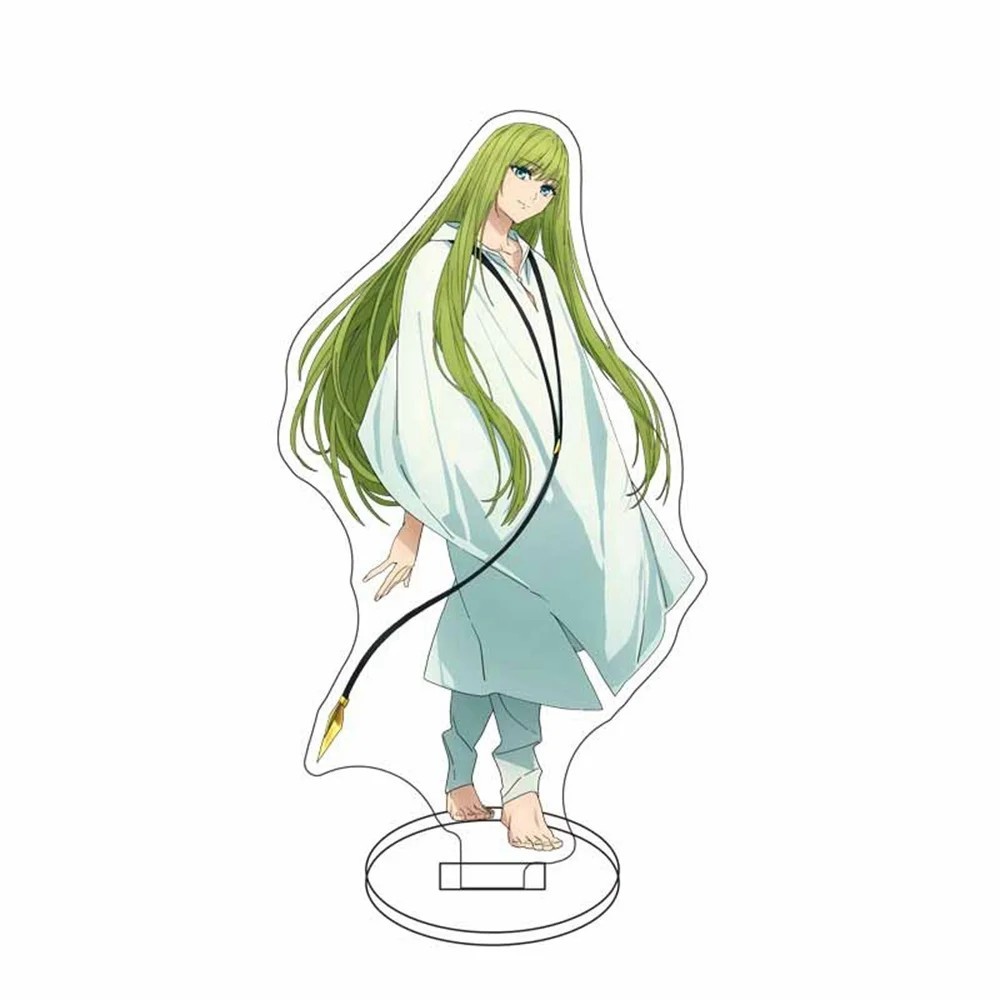 Standee Anime Fate/strange Fake Mô hình Enkidu Mica 15cm trang trí bàn học Quà tặng Móc khóa Fate Gr
