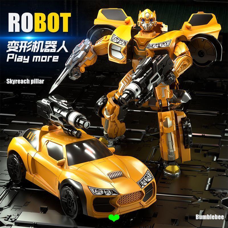 Transformers Đồ Chơi Cậu Bé Optimus Xe Transformers Bumblebee Mô Hình Cậu Bé Quà Tặng