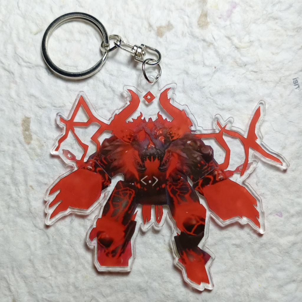 ganci GUEST 666 MILESTONE IV keychain gantungan kunci Forsaken Guest 666 milestone 4