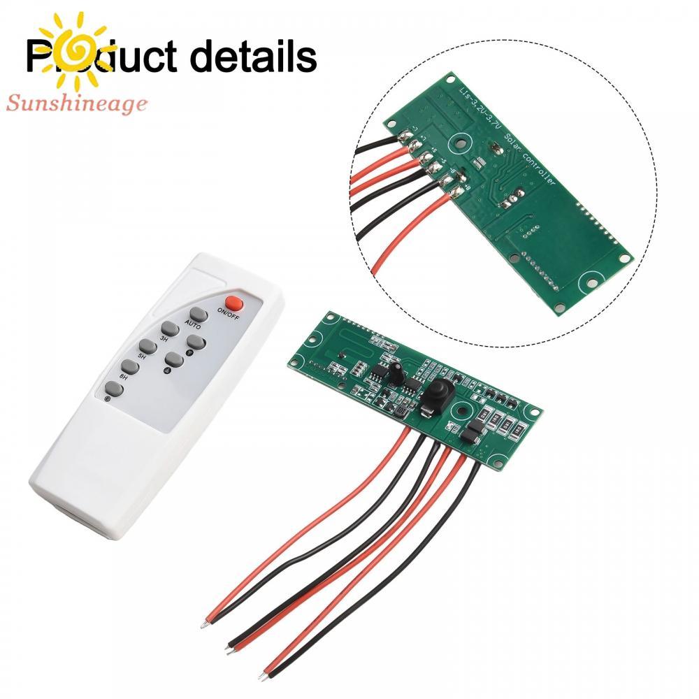 【SUNAGE】Solar Circuit Board for Outdoor Lights with Motion Detection Capabilities【HOT Fashion】