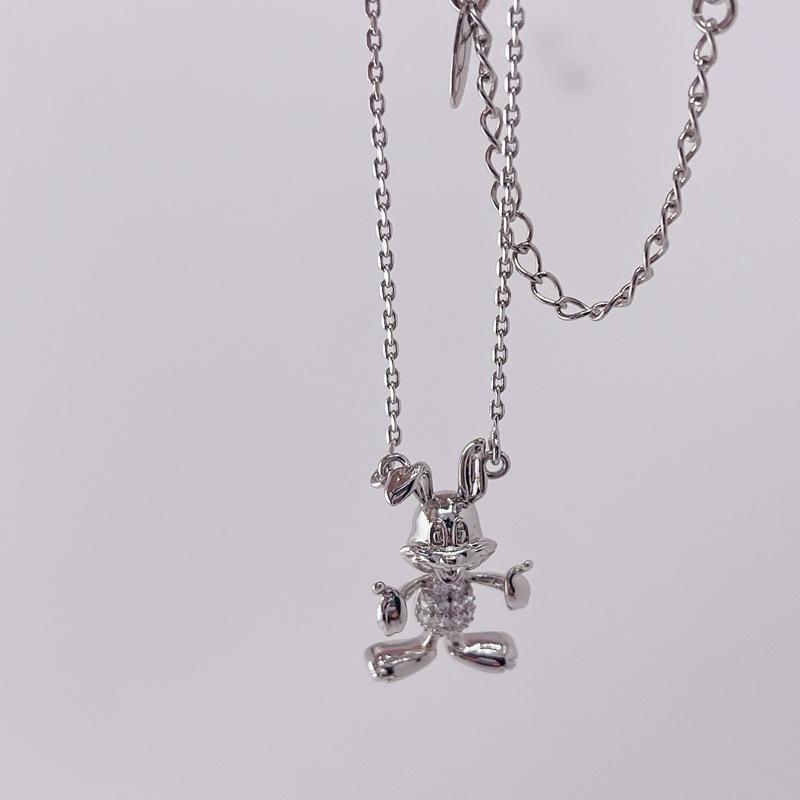 D69 - DÂY CHUYỀN ĐÍNH ĐÁ THỎ XINH ĐỄ THƯƠNG